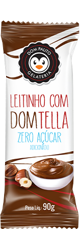 Picolé Leitinho com Domtella Zero Açúcar